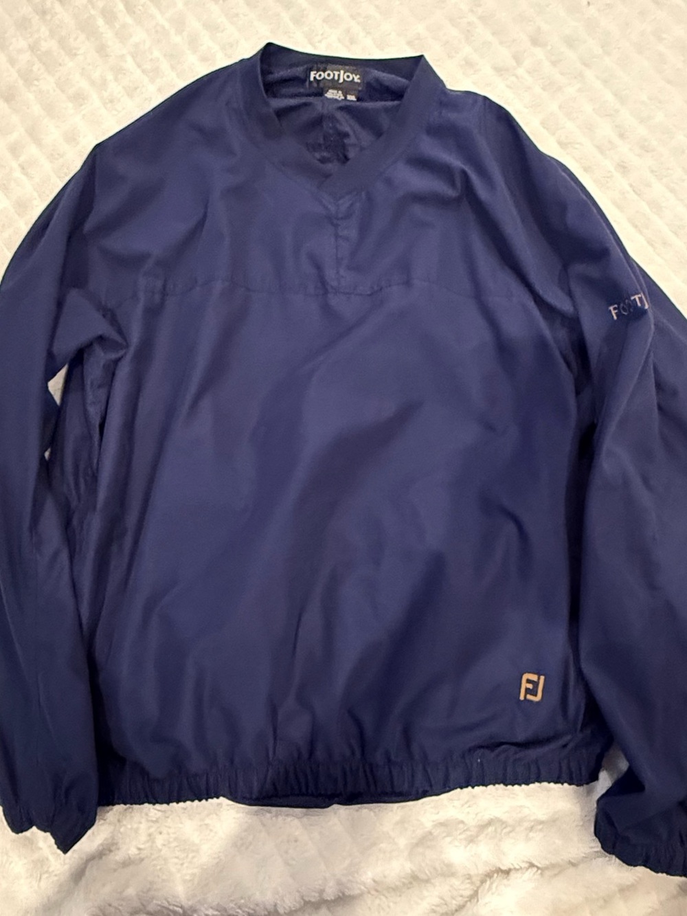 FootJoy Navy Golf Windshirt Pullover